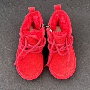 UGG Red Kids Boots NEW